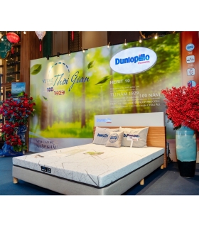 Nệm cao su nhập khẩu Dunlopillo Herit 10